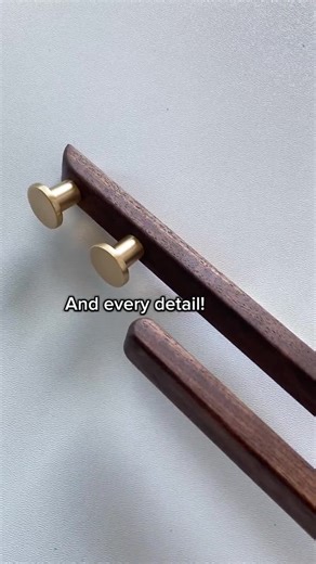 Handmade Walnut Towel Rack With Brass Knobs - Floating Shelf Design - Etsy
