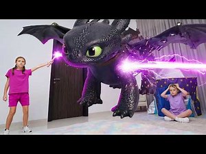 Magic Zoo Challenge at Home: Wild Animals & Flying Dragon | Best Video Collection