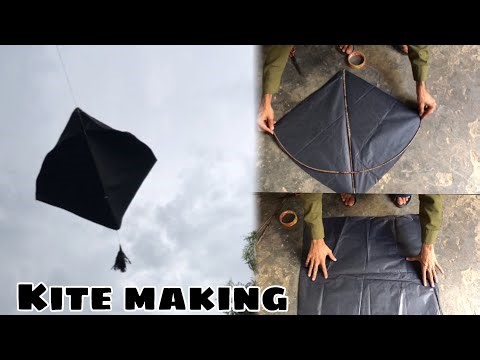 How To Make Pari Kite At Home With Broomstick Easy Step By Step Tutorial 