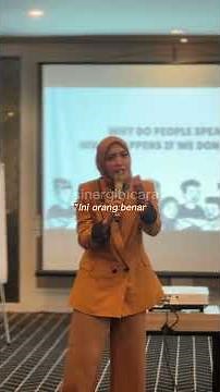 The Power of Speaking | Public Speaking Class | Sinergi Bicara | Rizqiani Putri