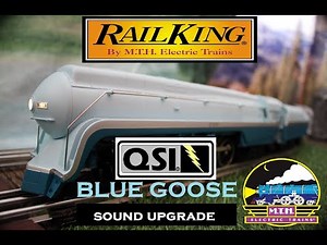 MTH Rail King Blue Goose QSI Proto Sounds Upgrade