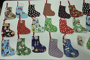 Santa Stocking Advent Calendars - Etsy UK