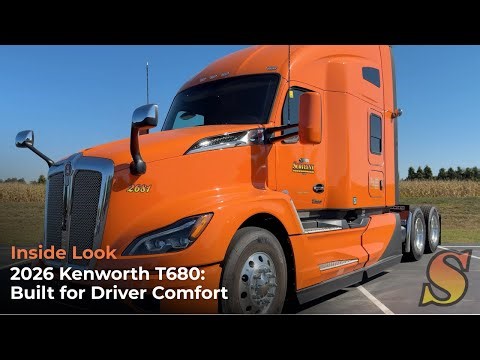 Quick Tour of a 2026 Kenworth T680
