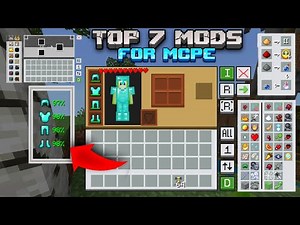 Top 7 Mods & Resources Pack For Minecraft || Armor Durability Mods Minecraft Pe