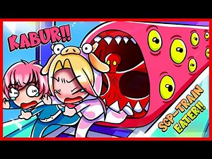 ATUN & MOMON DIKEJAR SCP TRAIN EATER !! Feat ‪@sapipurba‬ Roblox