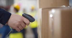 Close Warehouse Worker Scanning Barcode On Stock Footage Video (100% Royalty-free) 1070283763 | Shutterstock