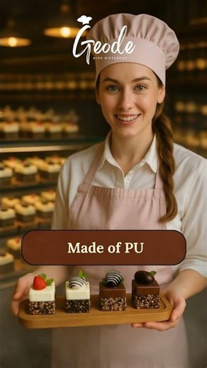 Simulation Square Pastries for Bakery Decor | Ultra-Realistic Fake Food Props #shortsfeed #kitchen