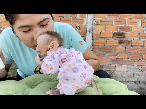 Hungry Boy Force Grabbing Milk Bottle To Drink