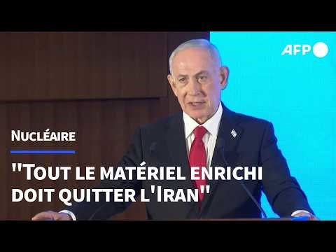 Accord Iran-USA: Netanyahu pose ses conditions | AFP
