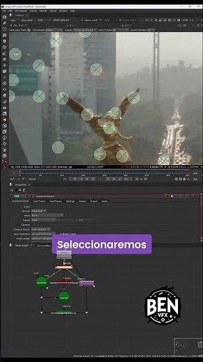 Camera Tracker en Nuke #vfx #nuke #benvfx #tutorial