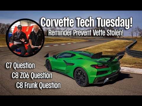 SECURE YOUR CORVETTE FROM BEING STOLEN - NEW BRAKE BURNISH PROCEDURE