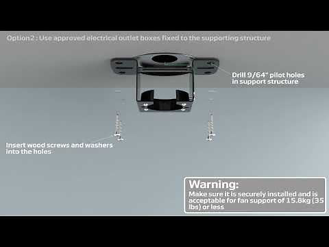 Step-by-Step Installation Guide for the Breezary 52in LED Ceiling Fan (Model#32029-BK)