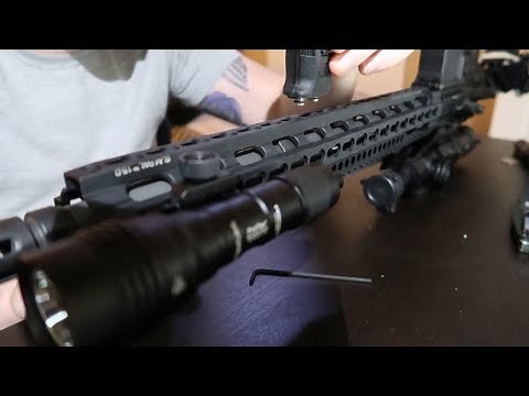 Daniel Defense Keymod Vertical Grip Installation