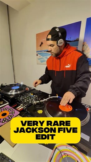 Rare Jackson Five Disco Club Edit on Vinyl