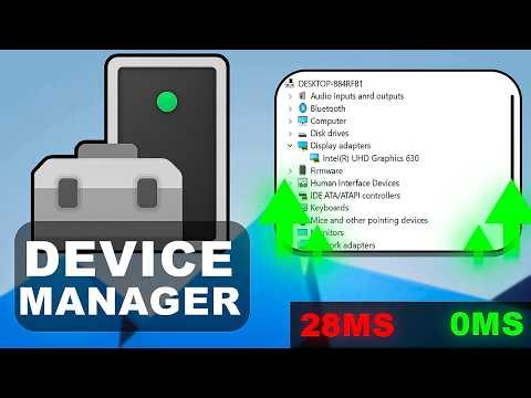 Device Manager Optimization for MAX FPS & Lowest Delay (2026)