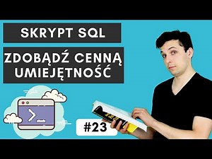 Skrypt ddl schematu bazy danych, czyli eksport obiektów do pliku sql #23 kurs sql
