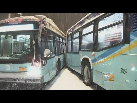 Widespread Issues Reported With MTA Buses Due To Snowstorm