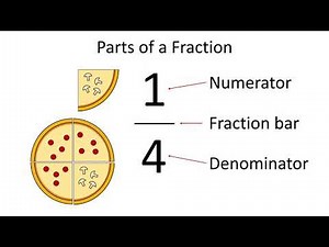 Parts of a fraction