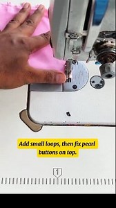 Small touches, big impact — pearl buttons making a statement ✨ #diy #Pearl #fashiontips #fashion #creativity | Fashion world