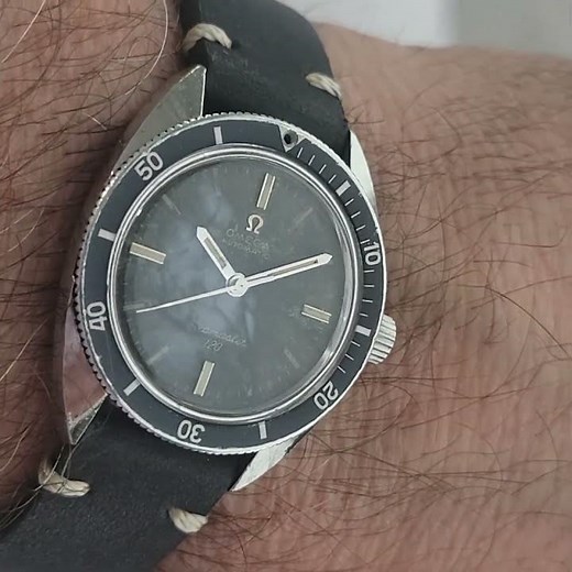 AWESOME! Mens Midsize Omega Seamaster 120 1960s 31mm Diver Automatic Unrestored JM14 #omega #watch