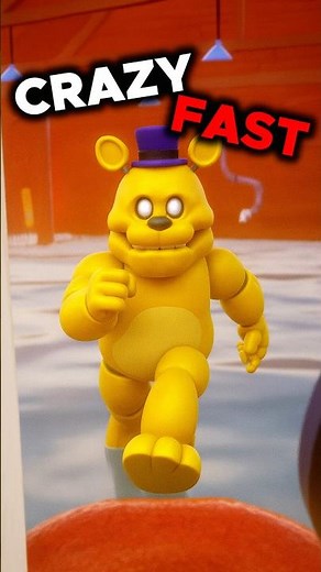 Fredbear is CRAZY FAST in This Hello Neighbor Mod! #shorts #fnaf