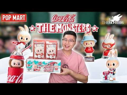 I GOT THE SECRET AGAIN?! 😱 POP MART THE MONSTERS x COCA-COLA Figures & Plush Pendants