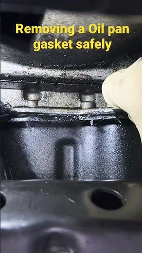 #slowlybutsurely removing an oil pan gasket #oilleakrepair #toyotatacoma #2grfks #3rdgentacoma