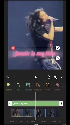 how to moving text in inshot #music #rap #lyrics #blackpink
