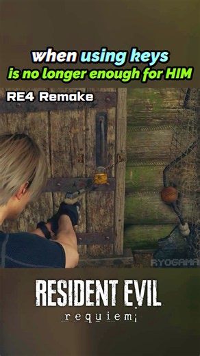 does Leon really Knows how to open Doors - RESIDENT EVIL 4 | REMAKE Vs. ORIGINAL #ResidentEvil4
