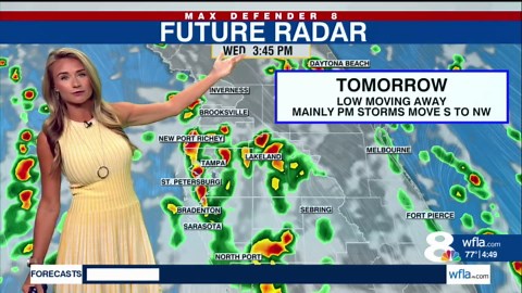 More downpours Tuesday and Wednesday