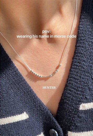 Morse Code Necklace: A Unique Romantic Gift Idea