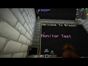 Computer Craft Tutorial: Monitor Text