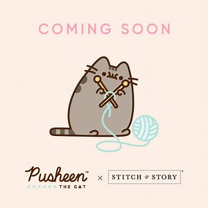 We are excited to reveal that Stitch & Story will be welcoming Pusheen to their crafting family very soon! Follow Stitch & Story or sign up for their newsletter to make sure you don't miss out: bit.ly/2Q3BGO0 🧶 | Pusheen