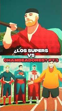 THE SUPERS VS THE HARD WORKERS | FAN ANIMATION - PART 3 #shorts #superheroes #latam