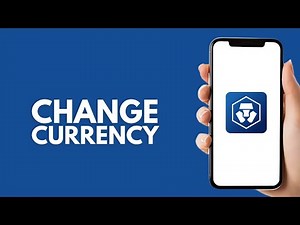 How To Change Currency On Crypto.com - Step by Step