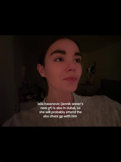 #formula1 #exf1wags #lailahasanovic #janniksinner #janniksinneredit