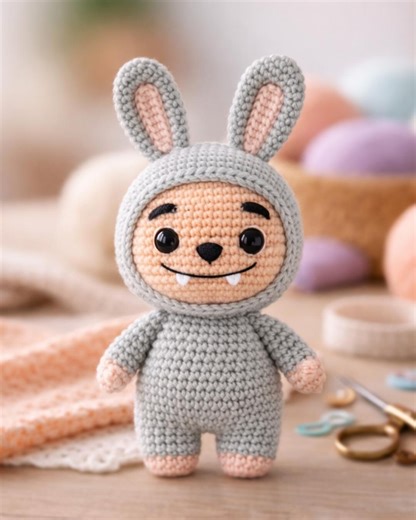 Labubu Doll Crochet Pattern PDF | Amigurumi Creepy Plush Tutorial (digital Download) - Etsy UK