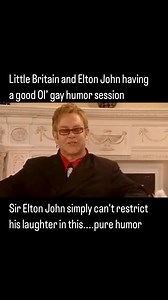 😂😂 #littlebritain #eltonjohn | Best of British Comedy