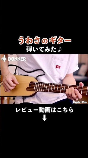 [Silent Guitar] Donner "Hush I Pro" #Guitar #AcousticGuitar #Effector