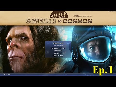 Let's Play Civilization 4: Caveman 2 Cosmos! Ep. 1