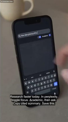 Perplexity Focus: Instant Academic Summary