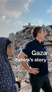 6.8K views · 1.8K reactions | “How many years will it take to fix all this devastation?” Zahira asked, standing where her home once stood. UN Relief Chief @TomFletcher1874 met her while visiting Gaza. “I apologized to her that the world failed her,” he says. Hear her story. | United Nations OCHA | Facebook