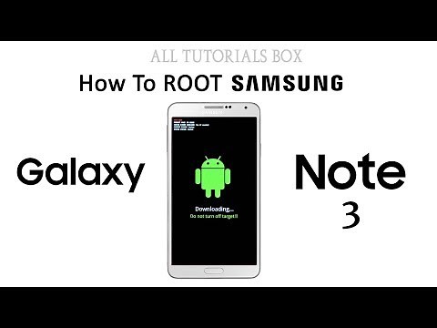 How To Root Samsung Galaxy Note 3 With Pc [SM-N900 / SM-N9005] Running