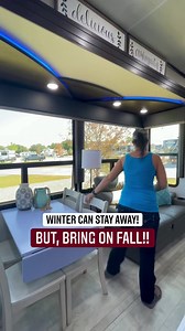 If I had it my way, the seasons would be: Spring, just a couple weeks of Summer, Fall, then back to Spring. That’s what I’m looking forward to most about full time RV travel!! What’s your favorite season? #rvlife #chasetheweather #fall #openthewindows #freshair #travellife #granddesign #toyhaulerpatio | Kidgital Nomads