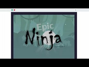 playing 'epic ninja' on scratch by griffpatch! (scratch)