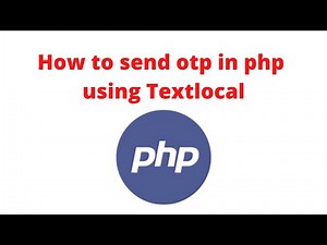 sending otp sms in php from localhost using textlocal ||priyog educational || hindi || otp