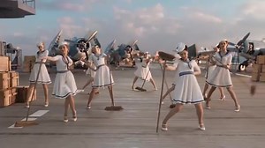 10K views · 120 reactions | 4:02 Elle & the Pocket Belles — Get Down Tonight ( video Pin Up World of Warships Musical ). | Domination Blues | Facebook