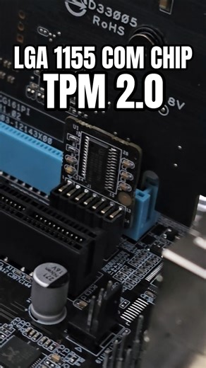 LGA 1155 com TPM 2.0 e Secure Boot? #informatica #chiptmp