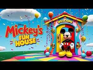 Mickey Mouse Funhouse Song for Kids – Nonstop Fun and Music!