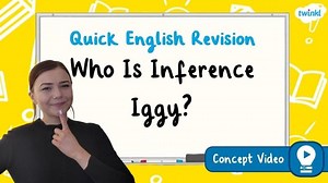 Who Is Inference Iggy? | KS2 English Concept Video